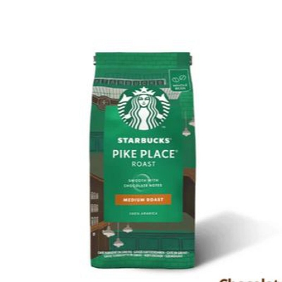 Picture of Starbucks Pike Place Roast Whole Bean Coffee 200g