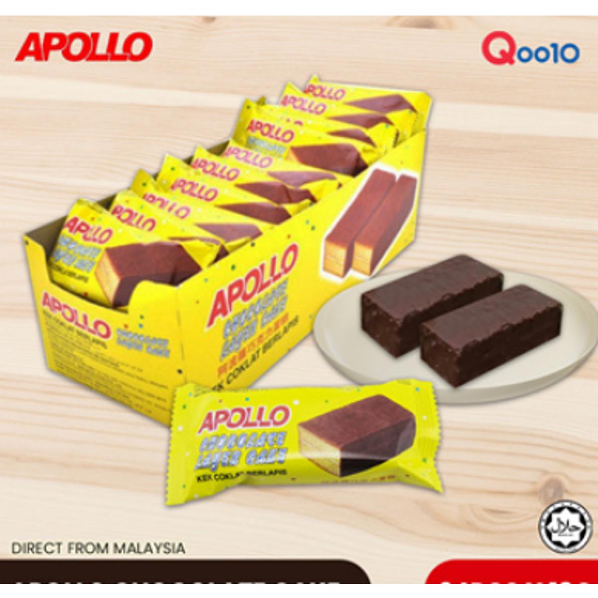 Picture of Apollo Chocolate Layer Cake  (16g* 24pcs)