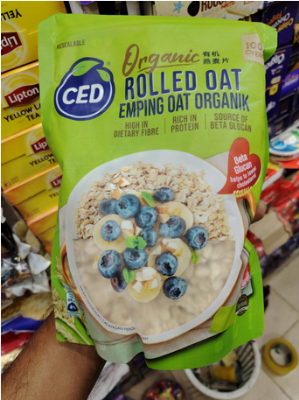 Picture of CED ORGANIC ROLLED OATS 500gm