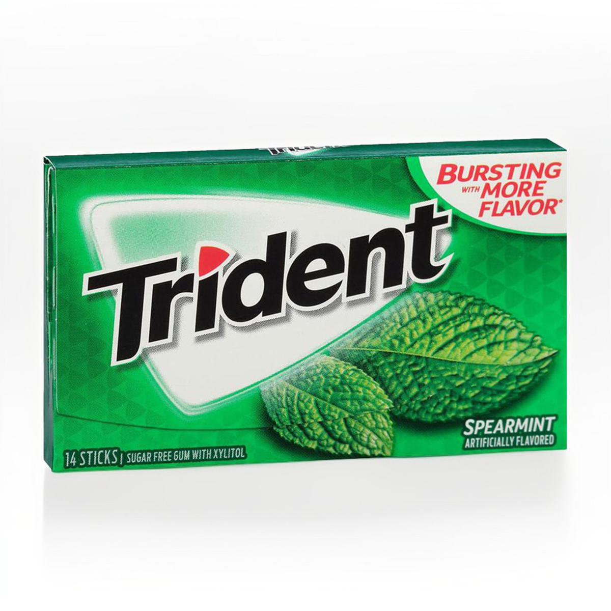 Picture of Trident Spare Mint Flavor (Sugar Free) Gum - 14 Sticks