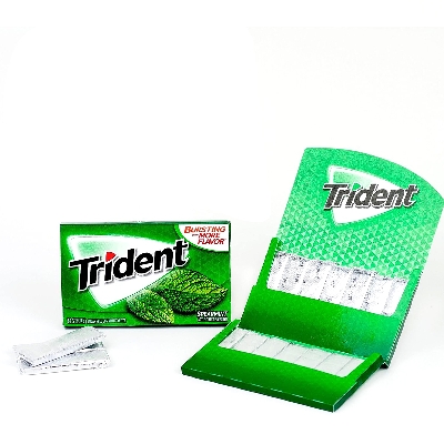 Picture of Trident Spare Mint Flavor (Sugar Free) Gum - 14 Sticks
