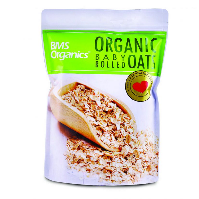 Picture of BMS Organics Baby Rolled Oat 500gm (Finland)