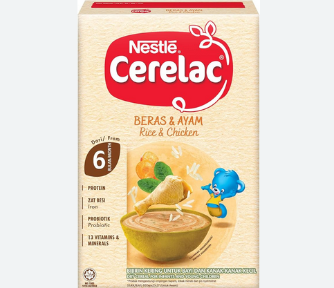 Picture of Cerelac Rice & Chicken- 250g (Malaysia)
