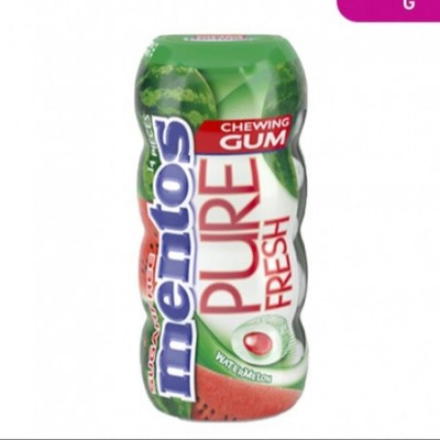 Picture of Mentos Sugar Free Pure Fresh Watermelon Chewing Gum 29.7gm