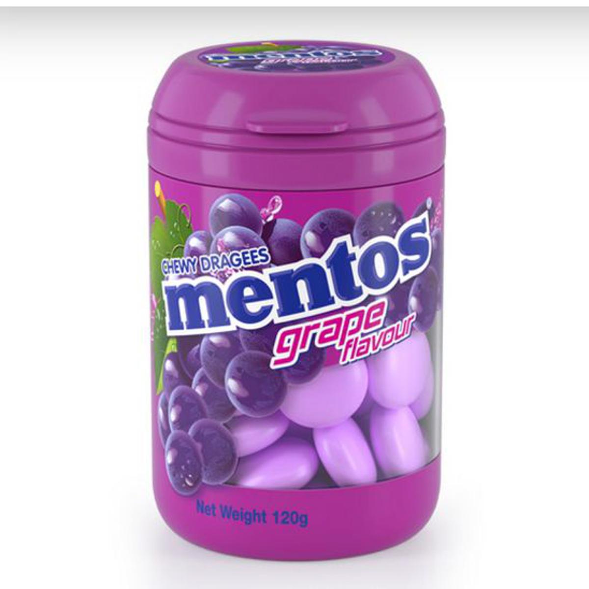 Picture of Mentos Bottle  Grape Flavours 120gm