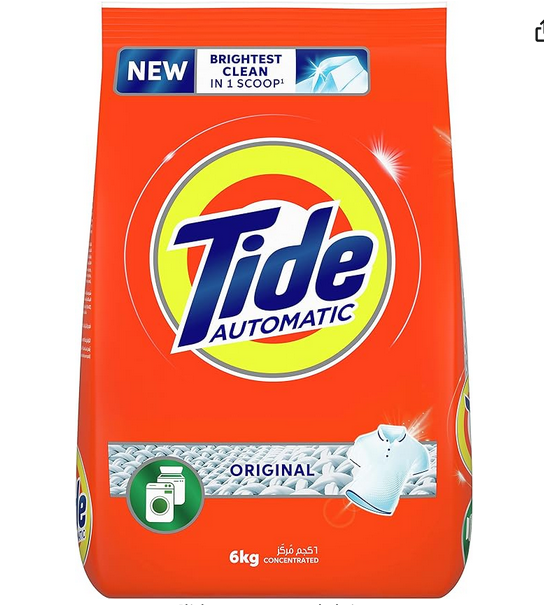 Picture of Tide Powder Laundry Detergent Original Scent 6kg