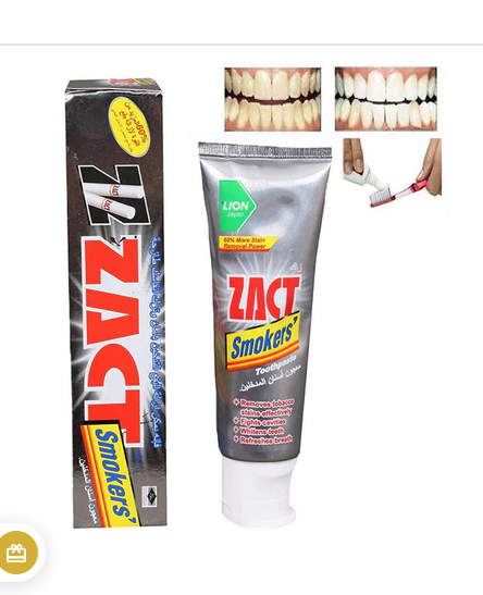 Picture of Zact Smokers' Toothpaste 150 gm-Thailand