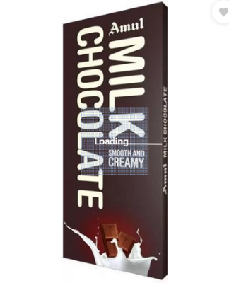 Picture of Amul Milk Chocolate 150 gm pack of 10pcs