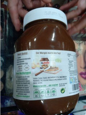 Picture of Ferrero - Nutella spread  chocolate 1kg (Italian)