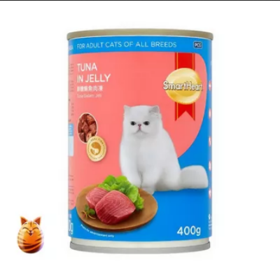 Picture of SmartHeart Cat Food Tuna In Jelly (Can) 400 gm