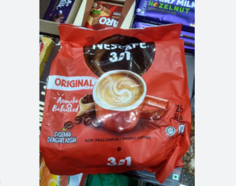 Picture of 3 in 1 Original Aromatic & Balanced Premix Coffee 18g × 25 Sticks (Malaysian)