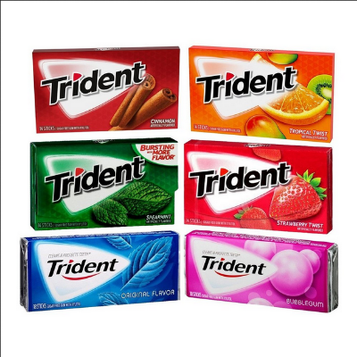 Picture of Trident Bubble Gum Combo Pack Of 6