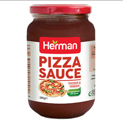 Picture of Herman Pizza Sauce Jar 380gm (UAE)