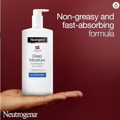 Picture of Neutrogena Norwegian Formula Deep Moisture Hypoallergenic Body Lotion (1x 400ml)