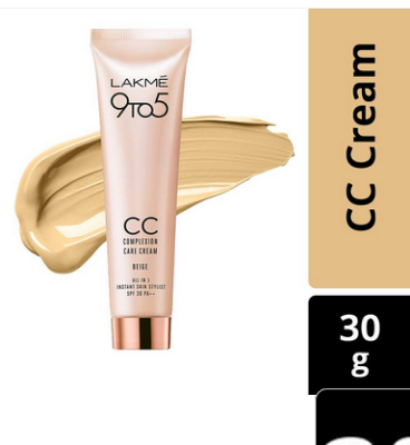 Picture of Lakme 9 to 5 cc Complexion Care Cream, Beige, 30g