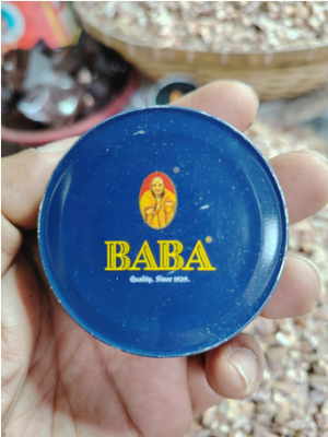 Picture of Baba 160 Saffron.Luxury gutkha pan masla-10g indian