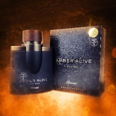Picture of Rasasi Amber Alive Eau De Parfum for Men-100ml