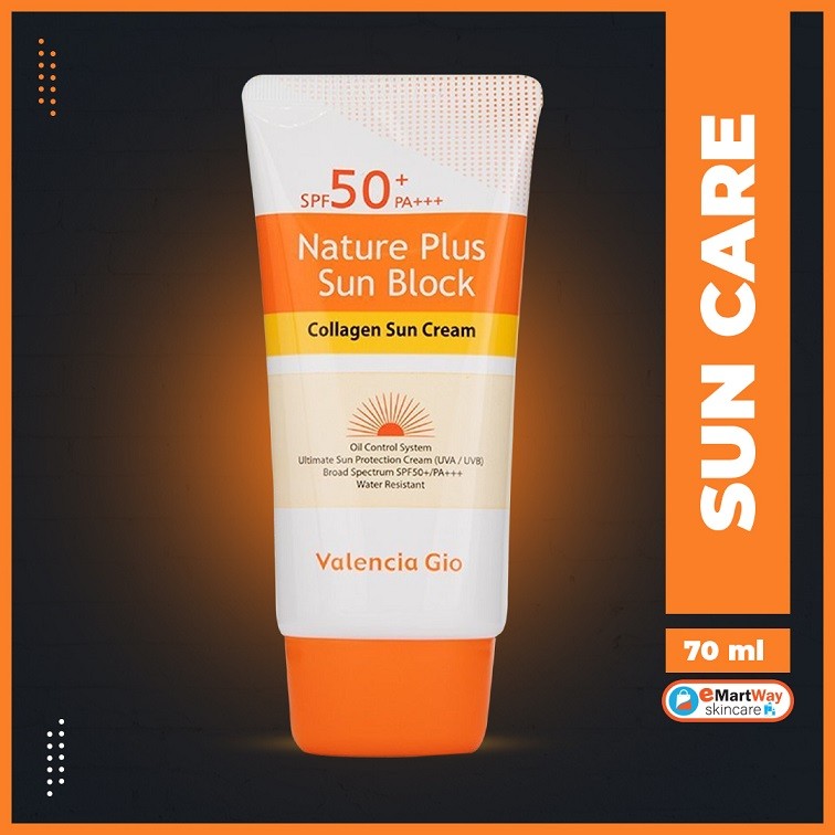 Picture of Valencia Gio Nature Plus Sun Block Collagen Water Resistant Sun Cream SPF 50+ PA+++
