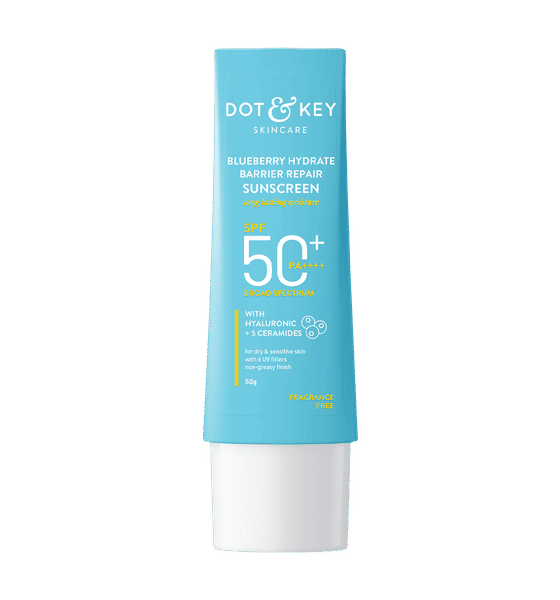 Picture of Dot & Key Blueberry Hydrate Barrier Repair Sunscreen SPF 50+ PA++++ 80gm