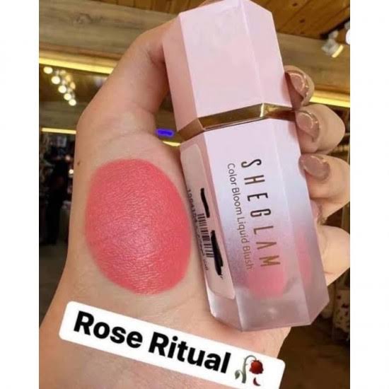 Picture of Sheglam Color Bloom Liquid Blush Rose Ritual - 5.2 Ml