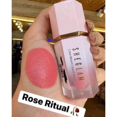Picture of Sheglam Color Bloom Liquid Blush Rose Ritual - 5.2 Ml