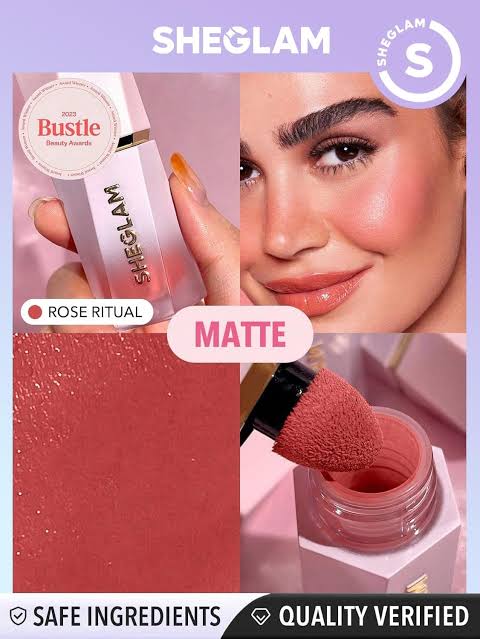 Picture of Sheglam Color Bloom Liquid Blush Rose Ritual - 5.2 Ml