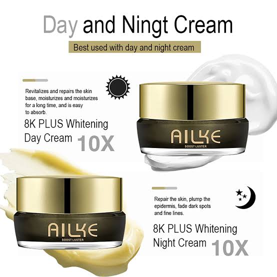 Picture of AILKE 8K Plus 20X Whitening Night & Day Cream set