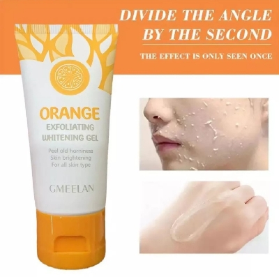 Picture of GMEELAN Orange Exfoliating Whitening GelScrub Face Body Brigtening 50 g