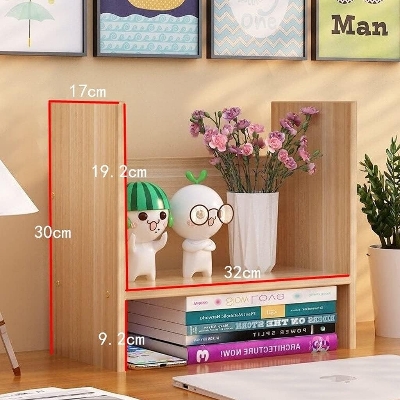 Picture of  Meraj Furniture  EYHLKM Bookshelf, Floor Standing Tree Bookcase in Living Room/Home/Office, Bookshelves Storage Rack for CDs/Movies/Books