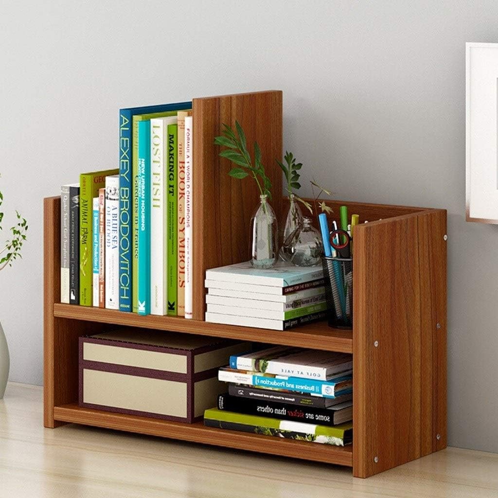 Picture of  Meraj Furniture  DLANDZ Standing Bookshelf Desktop Bookshelf Small Bookshelf, File Shelf, Office Bookshelf Small Bookcase, Storage Organizer Display Shelf Rack Multi-Functional