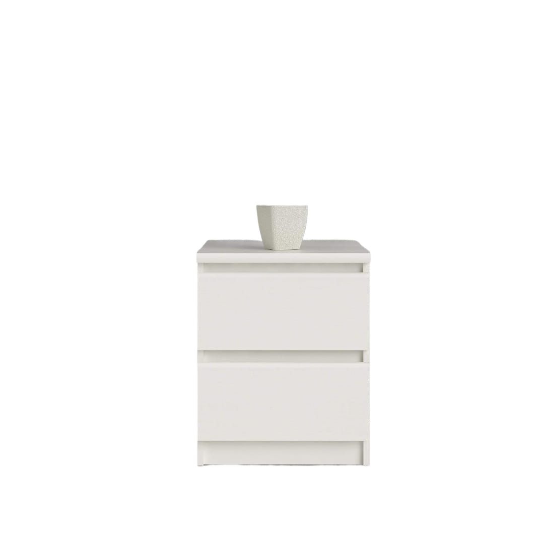 Picture of  Meraj Furniture  Bedside Table  2 Drawer Scottsdale  Nightstand, 14 in x 16in x 20 in (D x W x H),