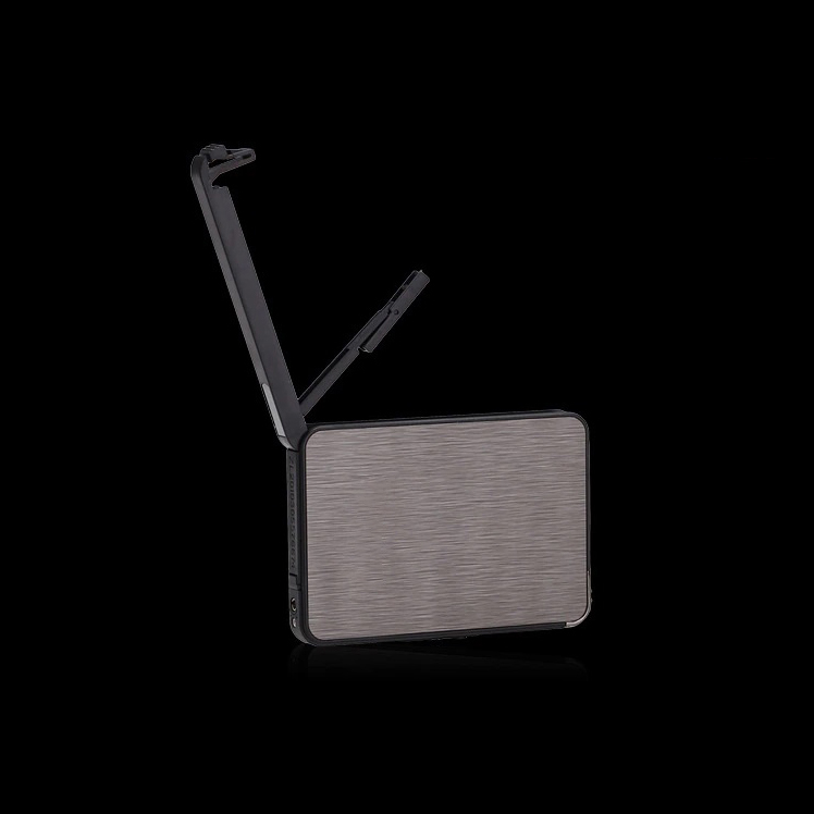 Picture of Gas Lighter Inside Cigarette Box Case Cigarates Holder Automatic Storage Box