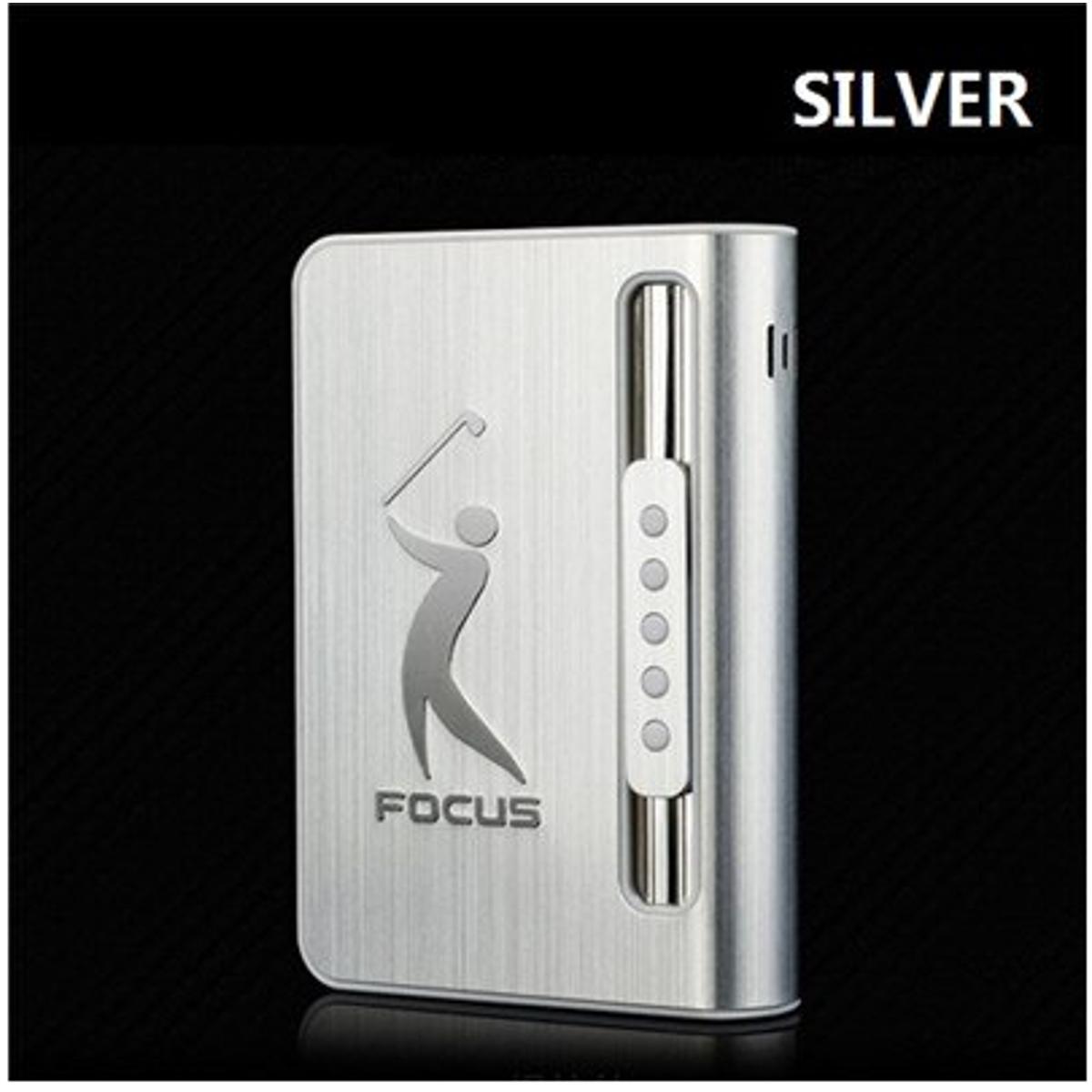 Picture of Portable  Case with Jet Lighter: 10pcs  Launch Inject Holder Convenient Smoking Accessories Compact All-in-One Set