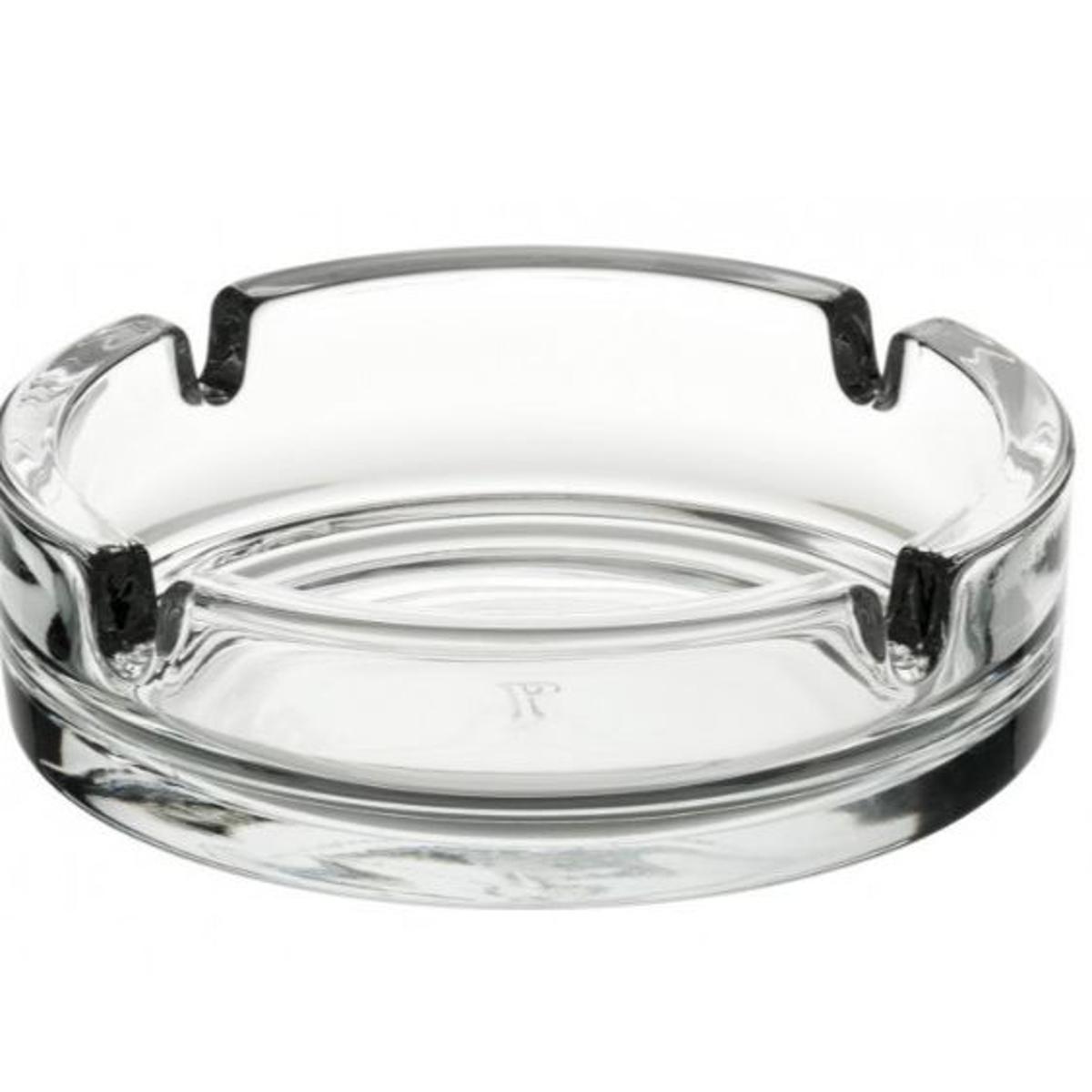 Picture of Crystal Heavy Glass Ashtray for Indoor and Outdoor Decorative Round
