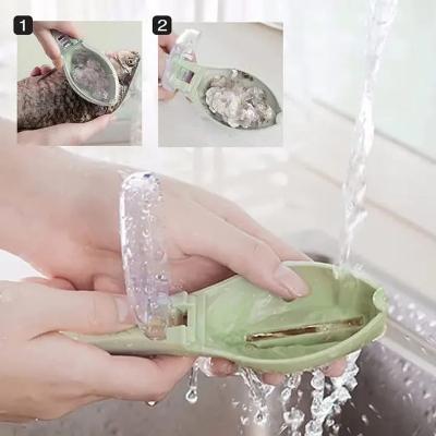 Picture of 1pcs-Fish Skin Brush Scraping Fish Scale Brush Fish Scale Remover Scraper Cleaner Peeling Skin Scraper