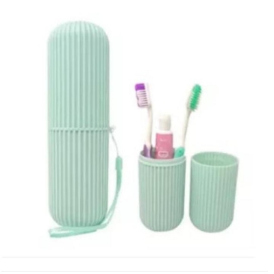 Picture of 1 Piece Portable Toothbrush & Toothpaste Holder Storage Box (Random) - brush holder