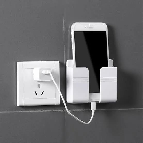 Picture of Remote Holder For Phone Mounted Storage Box Remote Control Storage Organizer