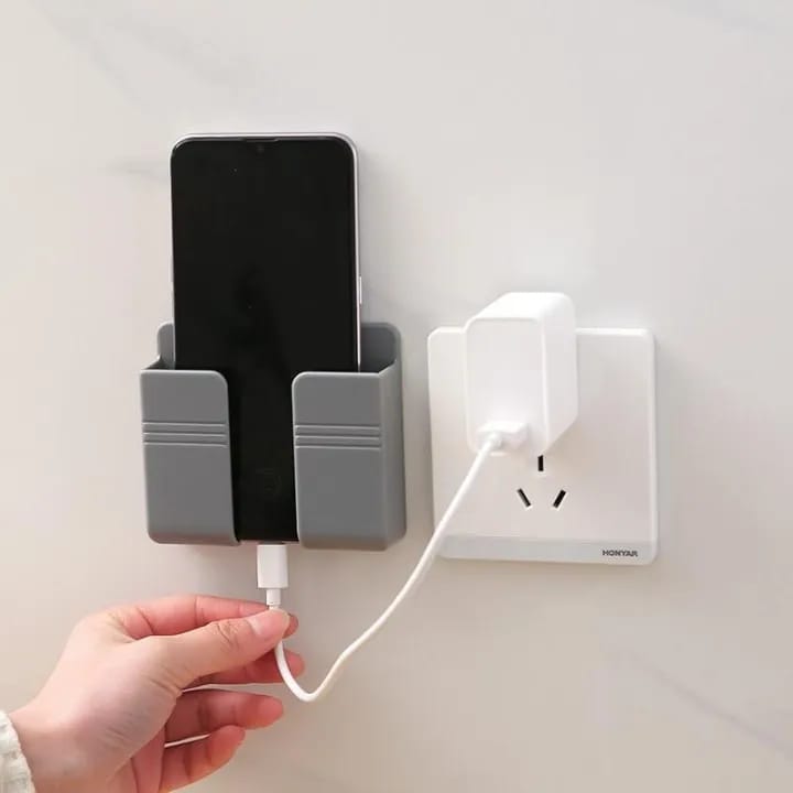 Picture of Remote Holder For Phone Mounted Storage Box Remote Control Storage Organizer