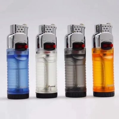 Picture of Aomai Am7102 Grinding Wheel Transparent Inflatable Floating Fire Lighter New Exotic Lighter Creative Personality Lighter