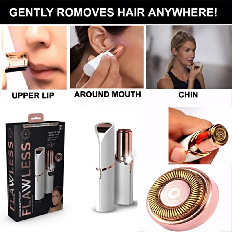 Picture of Finishing Touch Flawless Hair Remover for Women - White and Golden No Ratings