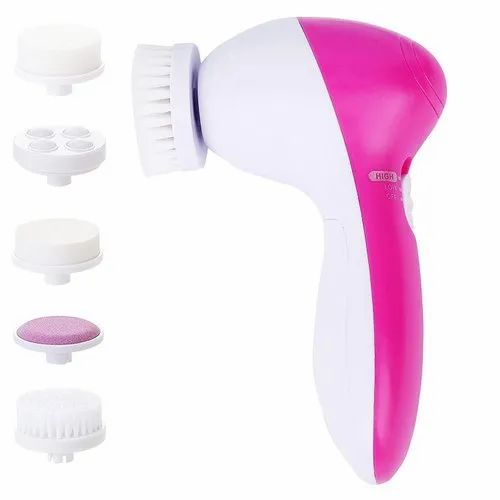Picture of 5 In 1 Skin Care Massager Beauty Face Wash Electric Cleanser Brush 5 In 1 Skin Care Massager Beauty Face Wash Electric Cleanser Brush