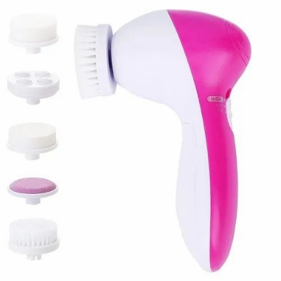 Picture of 5 In 1 Skin Care Massager Beauty Face Wash Electric Cleanser Brush 5 In 1 Skin Care Massager Beauty Face Wash Electric Cleanser Brush