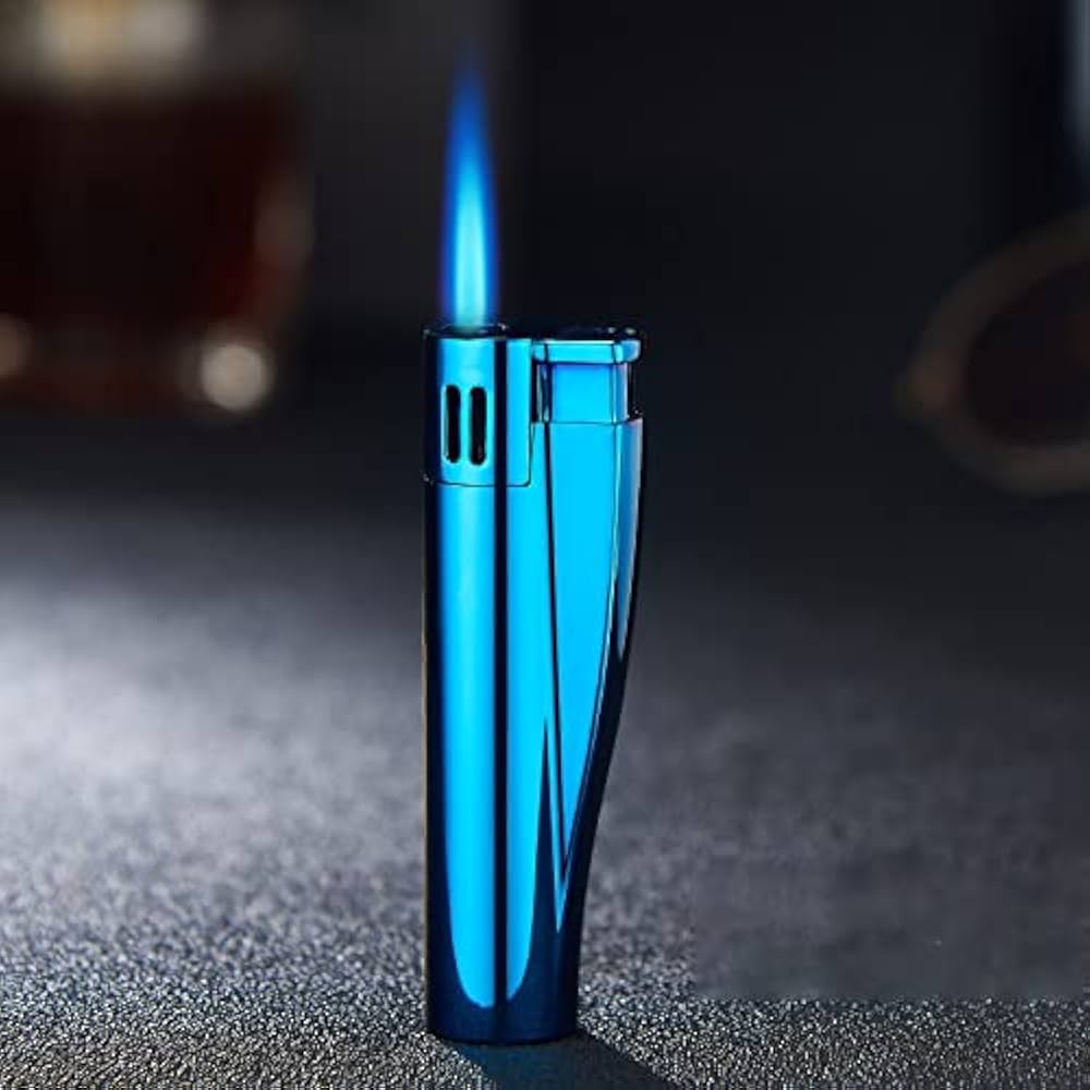 Picture of Lighter Jet Torch Metal Lighter Cigarette Gadget Men's Gift Outdoor Camping Burner