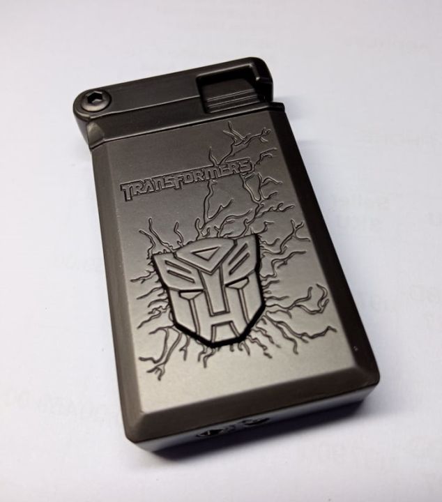 Picture of Jet Transformer Lighter Windproof Lighter Portable Ignition Metal Reflatable Butane Gas Lighter