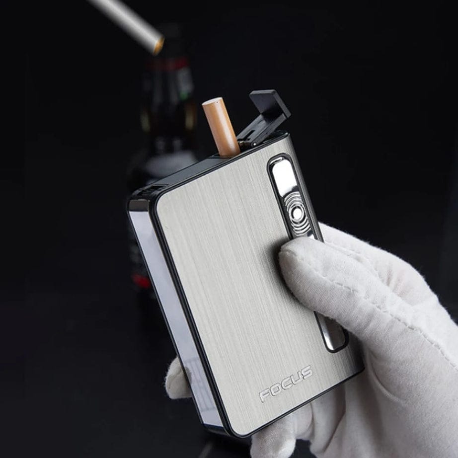 Picture of Box Lighter Holder Case Portable Smoking Gadgets-Cigarette Lighter
