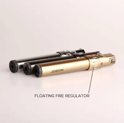 Picture of Jobon New Grinding Wheel Gas Lighter Personality Metal Strip Torch Lighters Rotary Switch Portable Cigarette Gadget Gift for Men