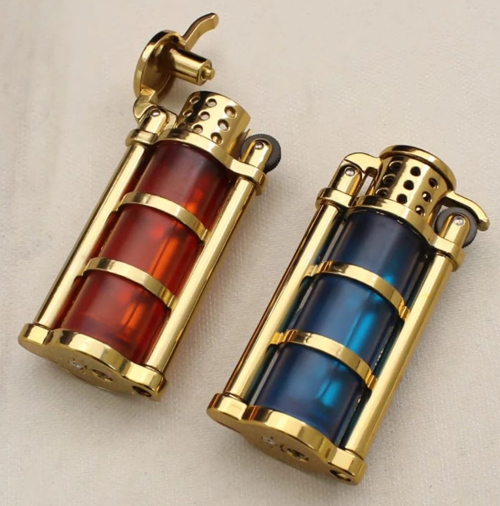 Picture of GAS Lighter Retro Gasoline Flint Wheel Igniter
