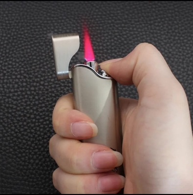 Picture of Lighter Flame Changing Lighter Windproof Straight Fire Lighter Pocket  Lighter