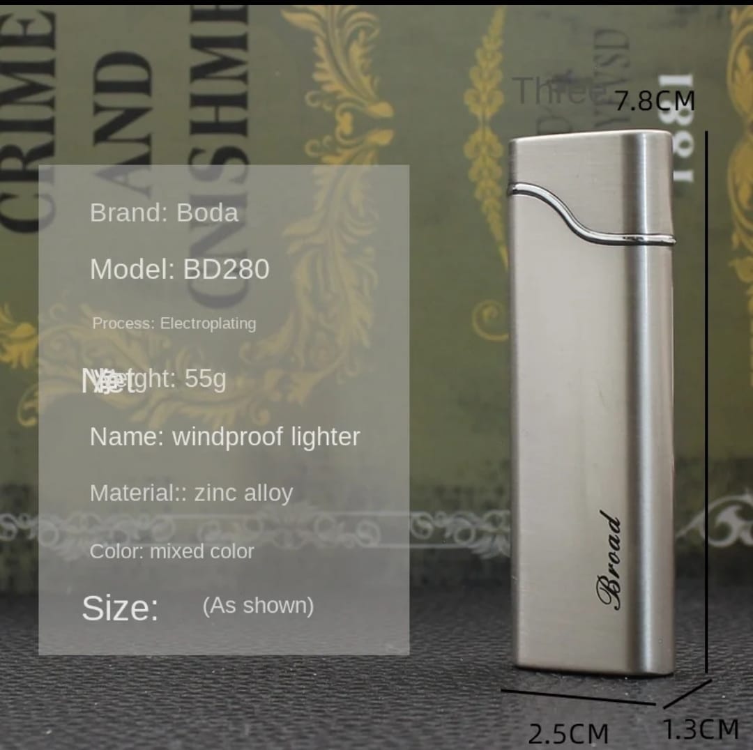 Picture of Lighter Flame Changing Lighter Windproof Straight Fire Lighter Pocket  Lighter
