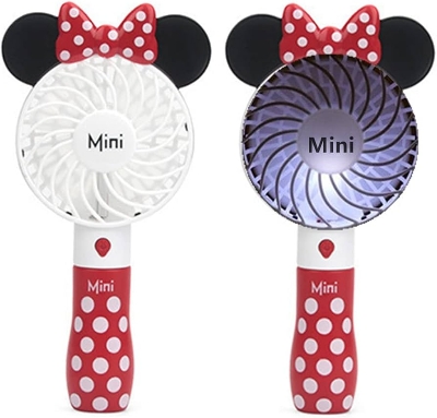 Picture of Outdoor Portable Cartoon Kawaii Usb Air Cooler Travel Mini Handheld Fan Lithiums Battery Rechargeable Toys